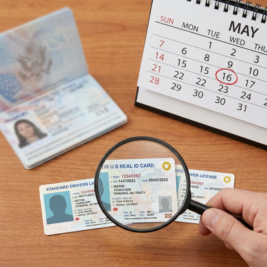 How to prepare for the May 7 ‘Real ID’ enforcement date: last-minute checklist, acceptable alternatives, and how to book a DMV appointment