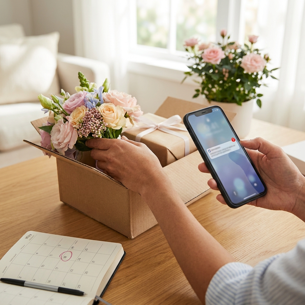 Mother’s Day 2026 shipping deadlines: how to estimate delivery times and avoid fake ‘flower delivery problem’ texts
