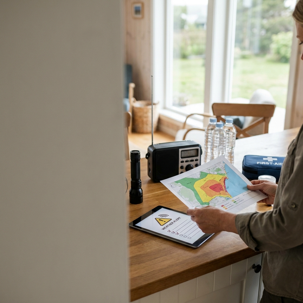 Hurricane season prep (without panic): how to review your county’s evacuation zones, alerts, and emergency kit list now