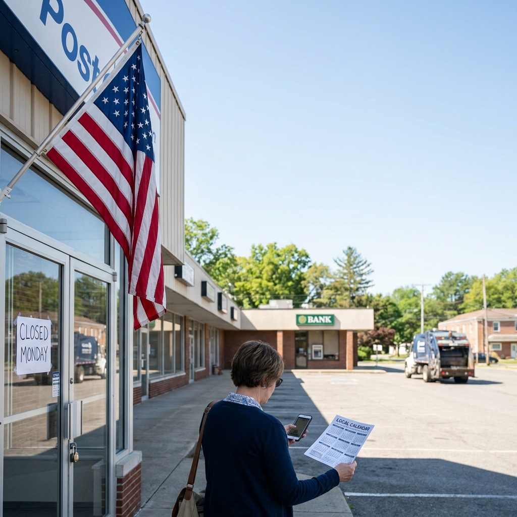 Memorial Day weekend government services and shipping: what’s typically closed, what mail carriers do, and how to plan ahead