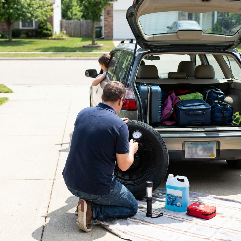 Memorial Day weekend road trip prep: a practical car-safety checklist and where to find official recall and tire info