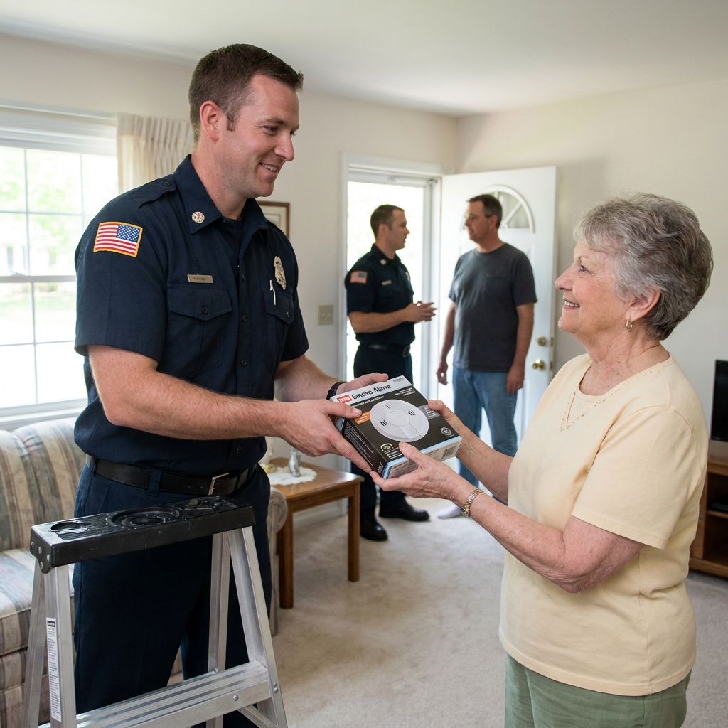 How to register for a free smoke alarm from local fire departments (and how to verify legitimate home safety programs)