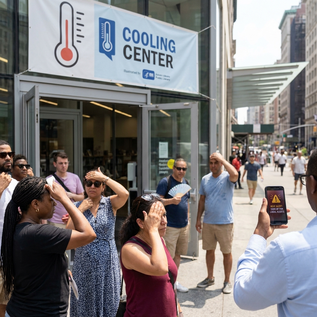 Extreme heat resources and alerts: how to find official cooling centers, sign up for local notifications, and plan check-ins
