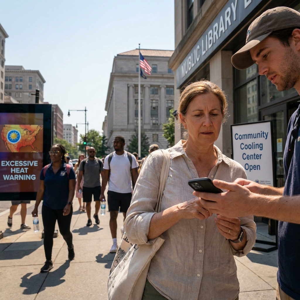 How to use NOAA heat tools and local cooling resources: finding heat advisories, cooling centers, and safe indoor options